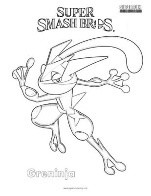 Dibujo De Greninja Para Colorear Y Pintar Im Genes Para Dibujar Gratis