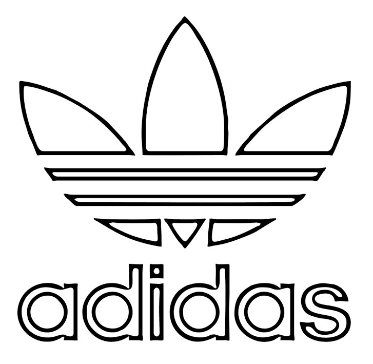 dibujos de adidas para colorear y Pintar Imágenes Para Dibujar Gratis