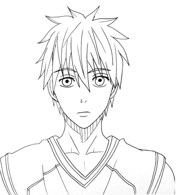 Kuroko No Basket Para Colorear y Pintar Imágenes Para Dibujar Gratis