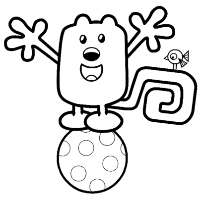 Wow Wow Wubbzy Para Colorear Y Pintar Im Genes Para Dibujar Gratis