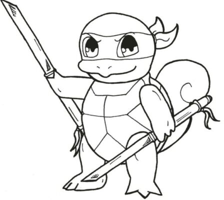 Dibujos De Squirtle Para Colorear Y Pintar Im Genes Para Dibujar Gratis