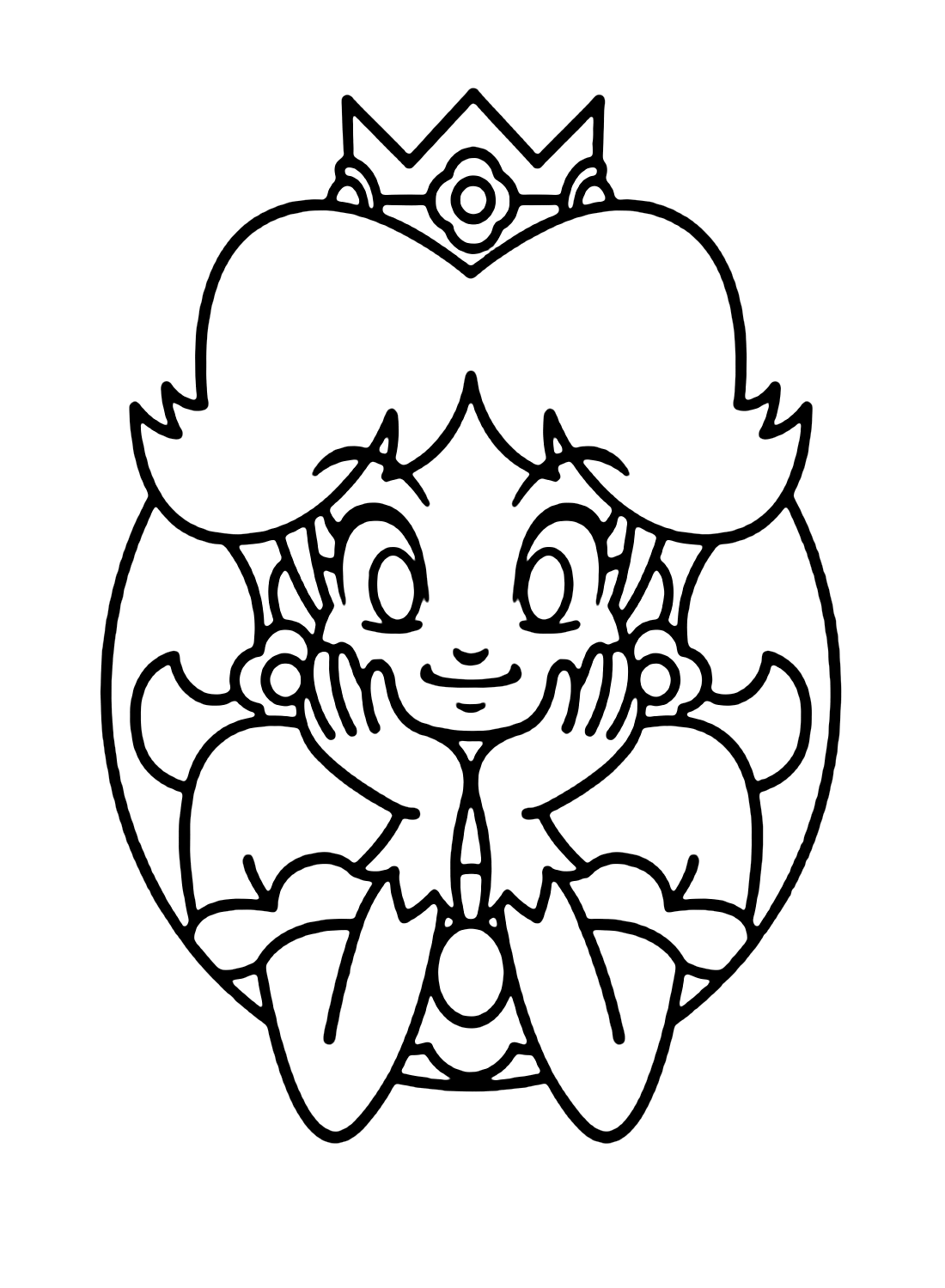 dibujos para colorear de la princesa daisy