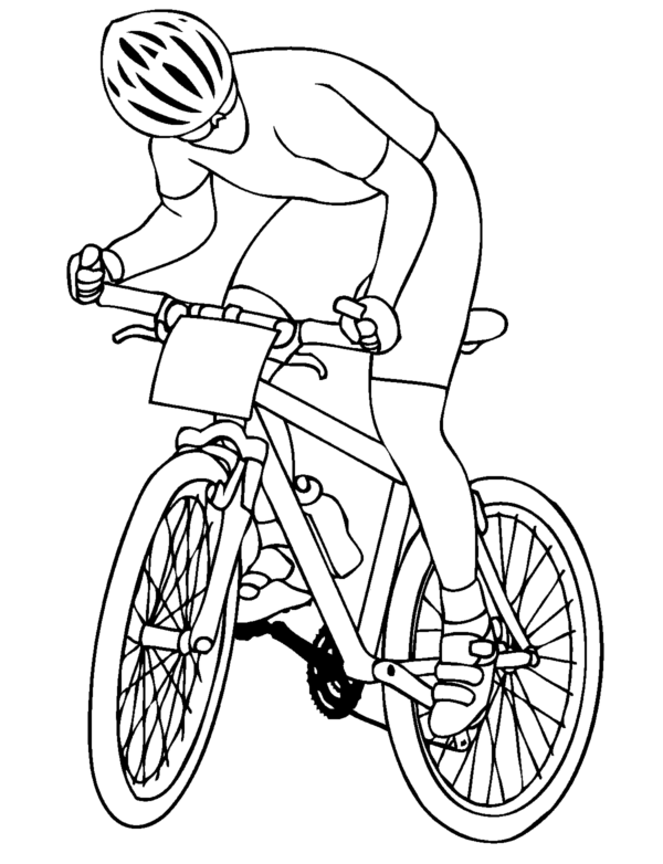 Imagenes de 2025 ciclismo para dibujar