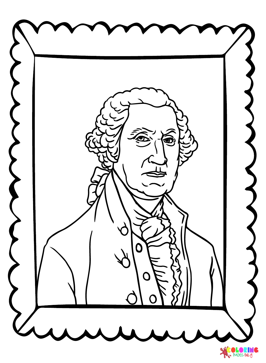 Dibujos De George Washington Para Colorear Y Pintar Im Genes Para Dibujar Gratis