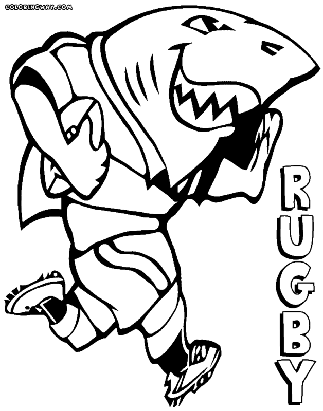 Dibujos Para Colorear De Rugby Y Pintar Imágenes Para Dibujar Gratis 9988